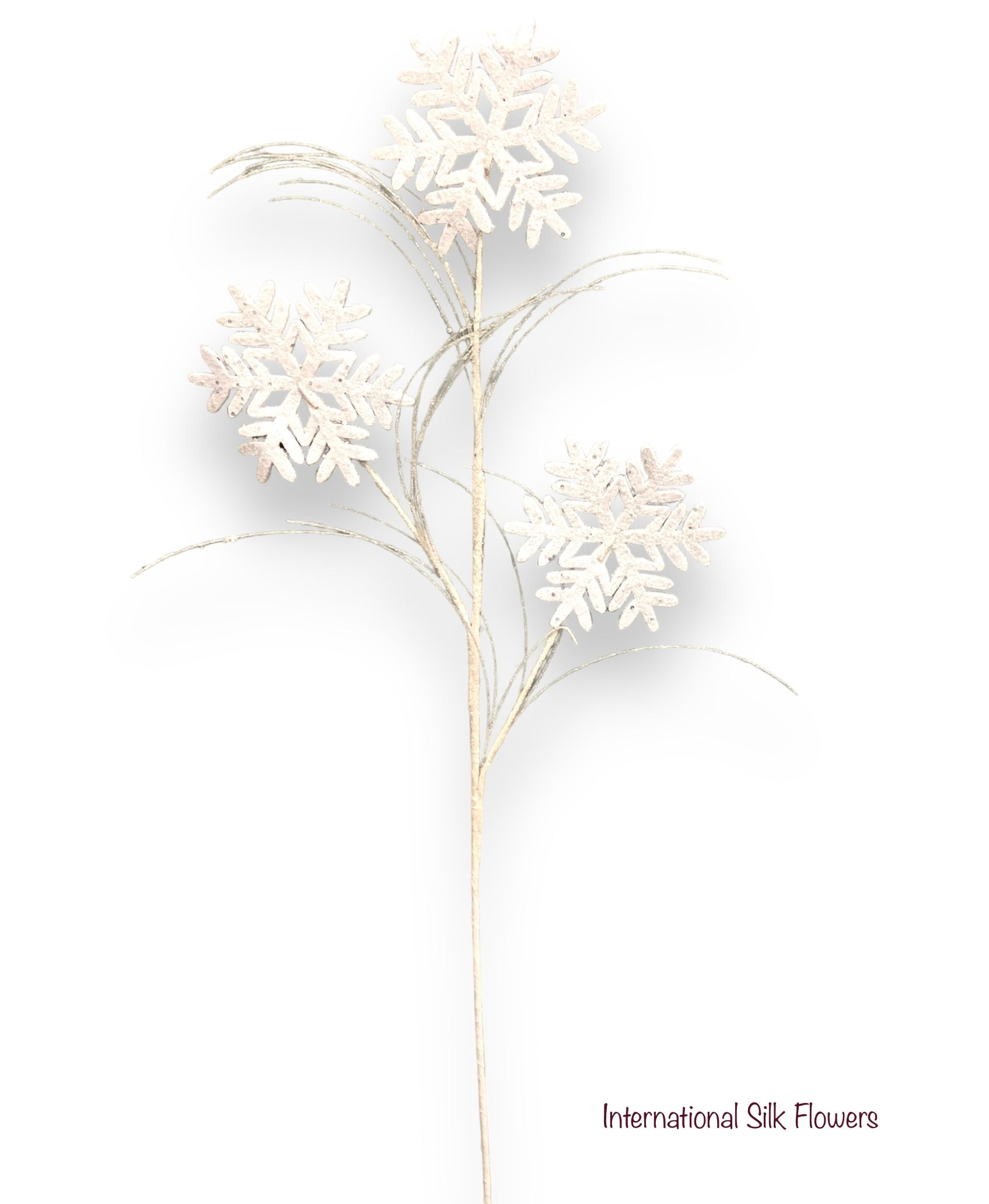 30'' SNOWFLAKE SPRAY ( BM9838-WHITE )