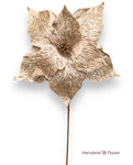 34'' POINSETTIA STEM ( 265140-CHAMPAGNE )