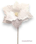 34'' POINSETTIA STEM ( 265140-WHITE )