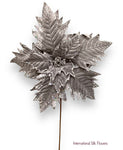 34'' POINSETTIA STEM ( 265252-SILVER )