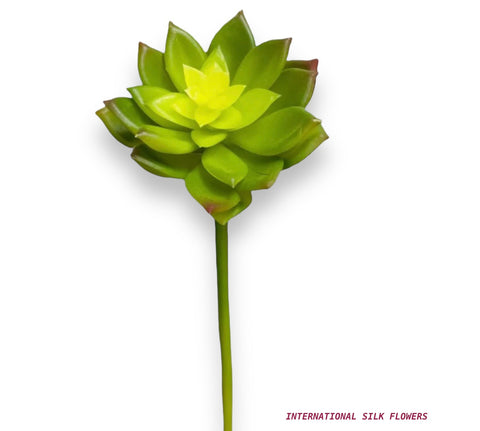 10" Faux Soft Echeveria Pick ( CE5012-Green )