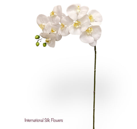 36" Real Touch Phalaenopsis Spray ( FSO639-White )