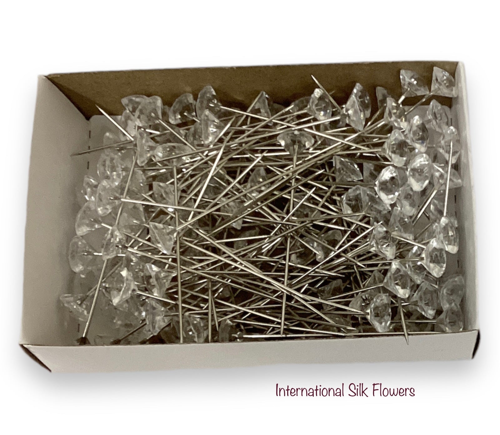 2mm Crystal Corsage Pin ( 5702-Clear )