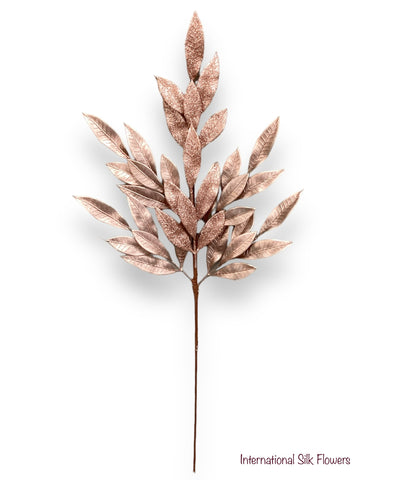 28'' Bay Leaf Spray ( 131709-Rose Gold )