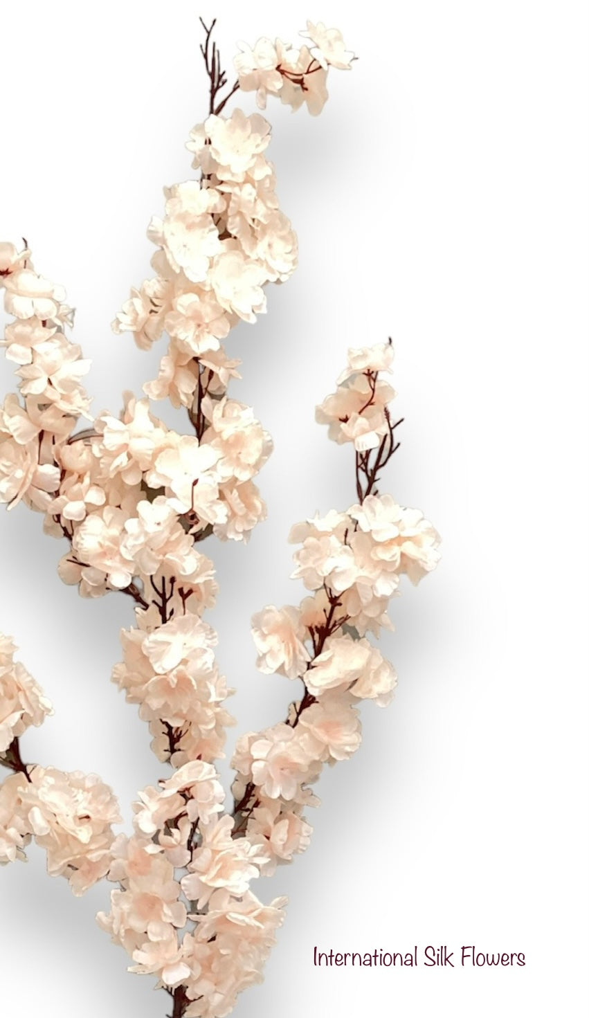 51" Faux Cherry Blossom Spray ( INT009- BLUSH ) SS009