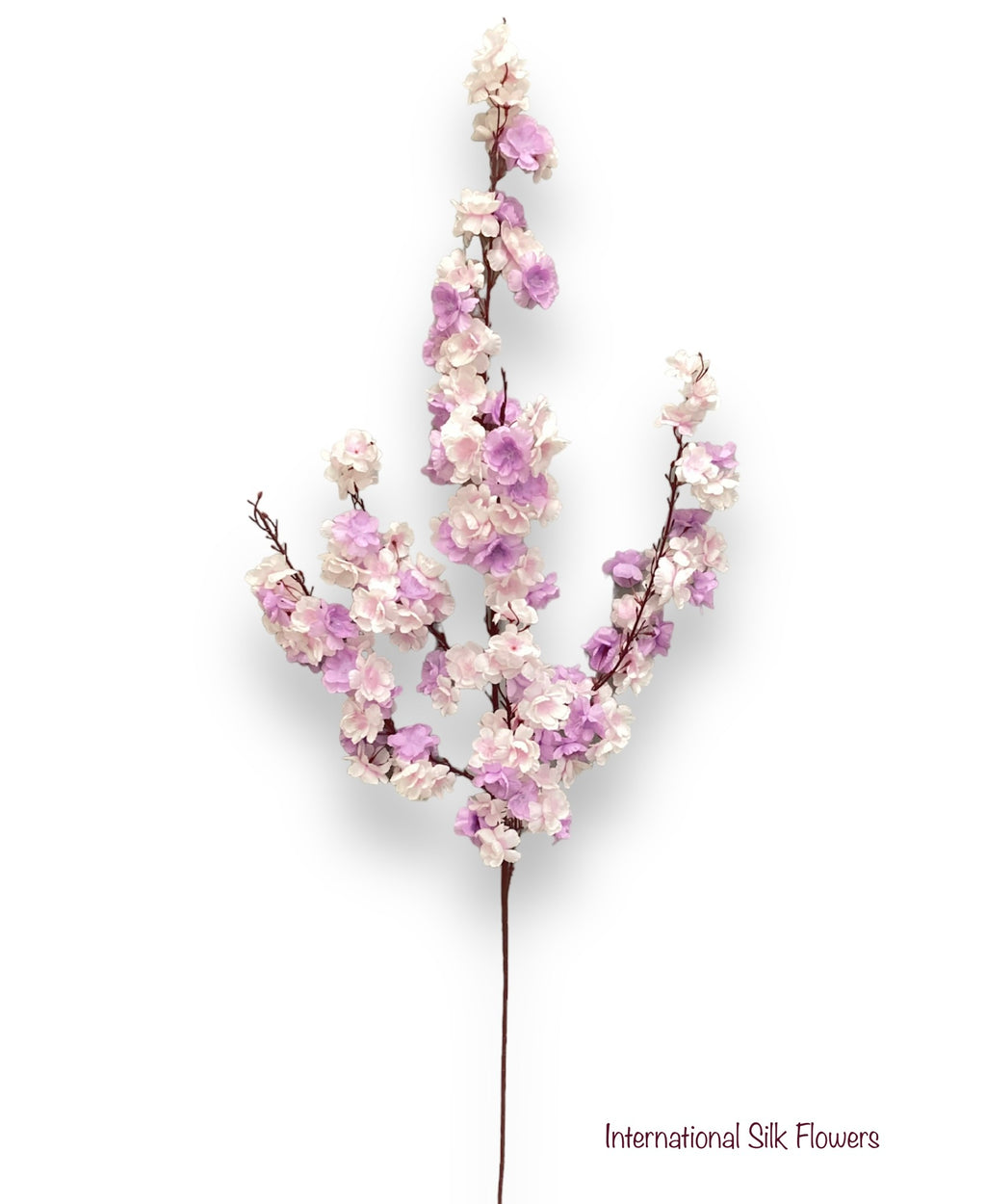 51" Faux Cherry Blossom Spray ( INT009-Cream Lavender ) SS009