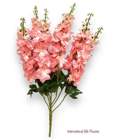 25.5" Artificial Delphinium Bush ( INT918-Pink )