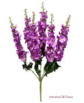 25.5" Artificial Delphinium Bush ( INT918-Purple )