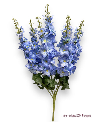 25.5" Artificial Delphinium Bush ( INT918-Blue )