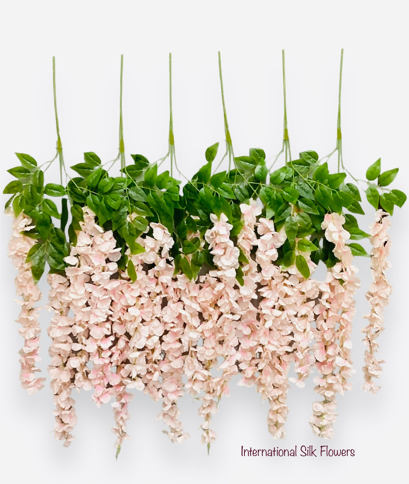 42'' Hanging Wisteria ( INT1226-#5 Blush )