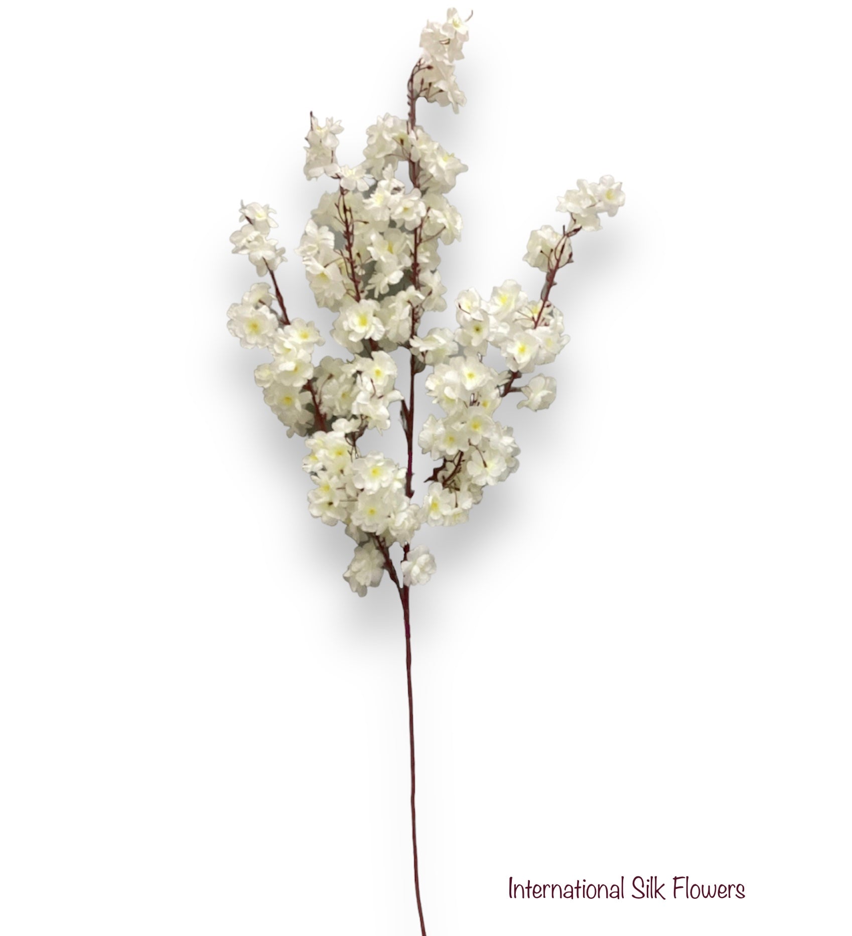 51" Faux Cream Cherry Blossom Spray ( INT009-Cream2 ) SS009