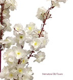 51" Faux Cream Cherry Blossom Spray ( INT009-Cream2 ) SS009