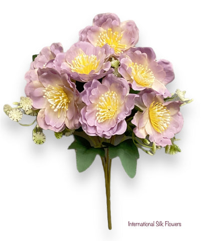 11'' Poppy Bush ( J5079-Lavender )