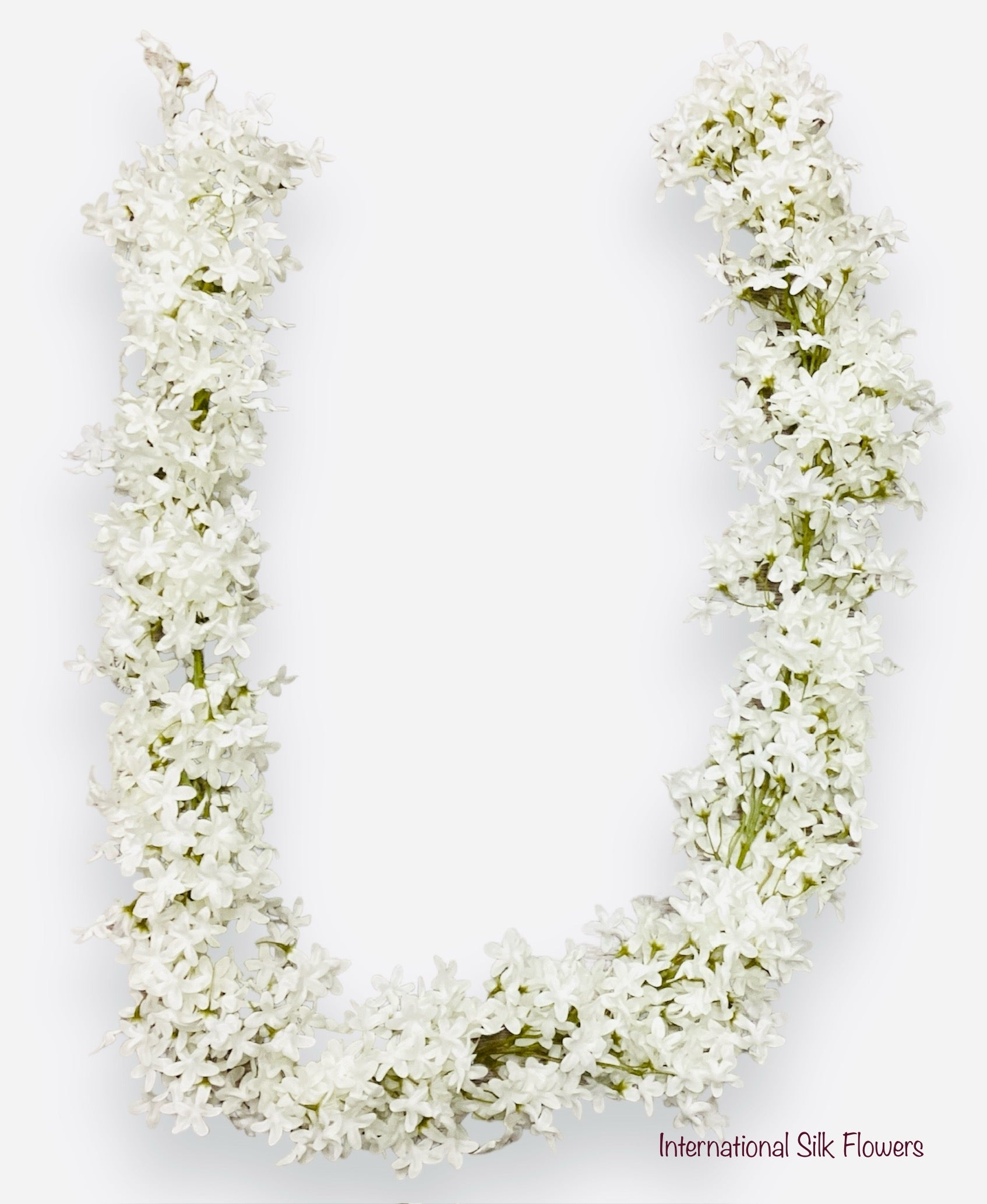 6' Star Lily Garland ( WG139-Cream )
