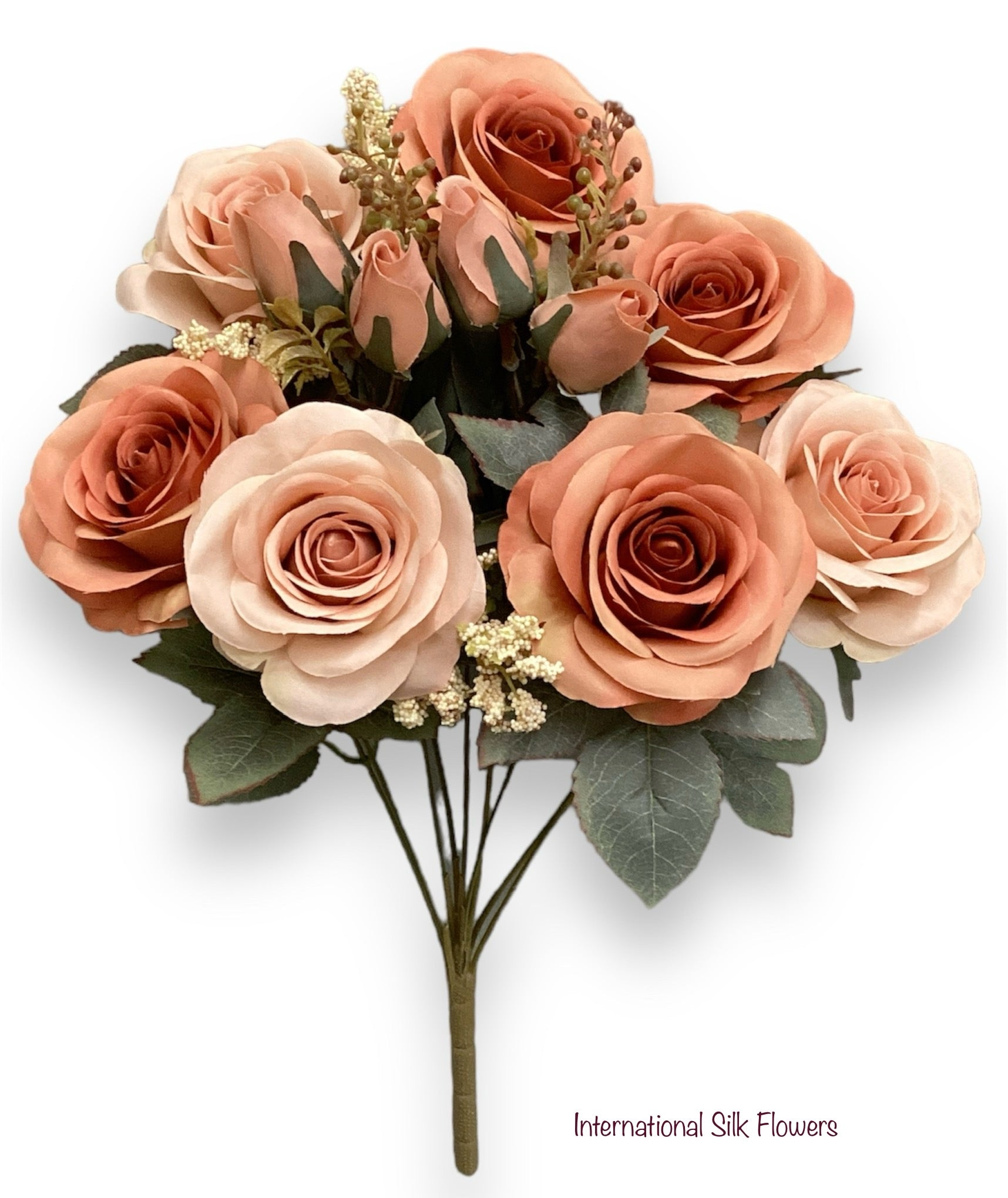 18.5'' Rose/Rose Bud/ Heather Bush ( TY1305-RU/COM ) 192069