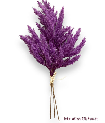 18" Pampas Grass Bundle ( FBP572-Purple )