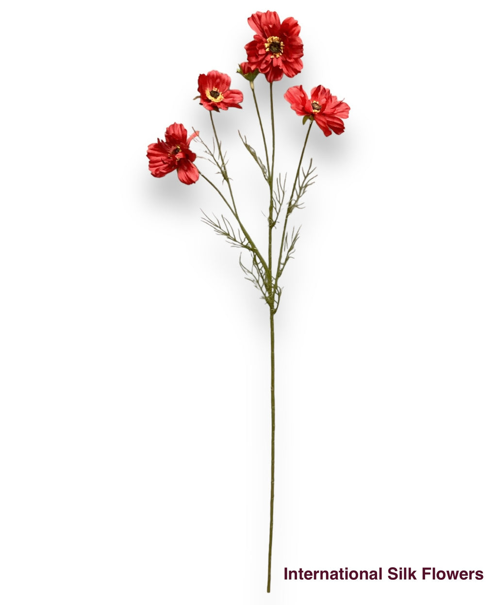 32" Faux Cosmos Spray ( FSC020-Red )