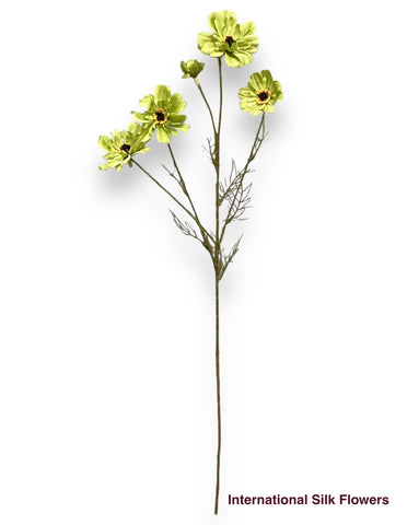 32" Faux Cosmos Spray ( FSC020-Green )
