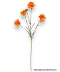 32" Faux Cosmos Spray ( FSC020-Orange )