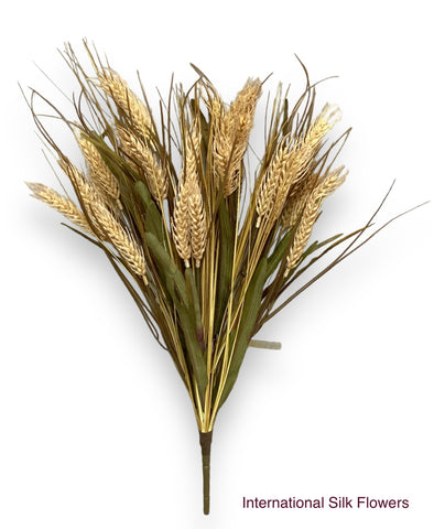 26" Plastic Wheat Bush ( PBW112-Beige Tan )