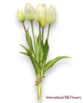 16" Real Touch Tulip Bundle 9 ( FBT004-Cream Green )