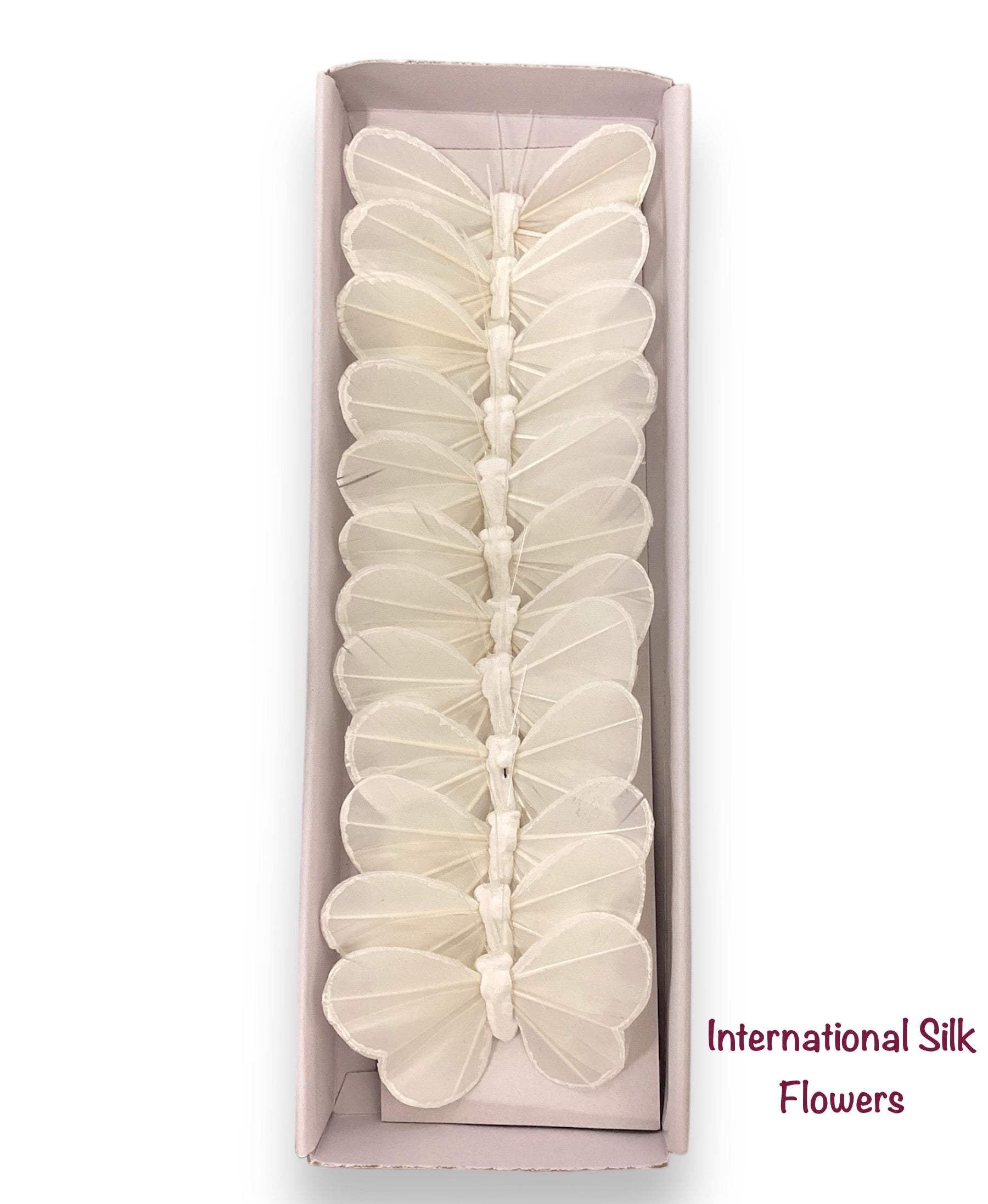 2'' Butterfly ( PRBF3709-White )
