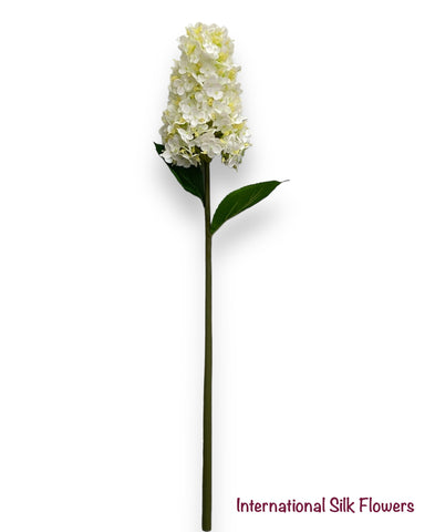 32.5'' Real Touch Cone Hydrangea Spray ( FSH206-WH ) INT206-#9White