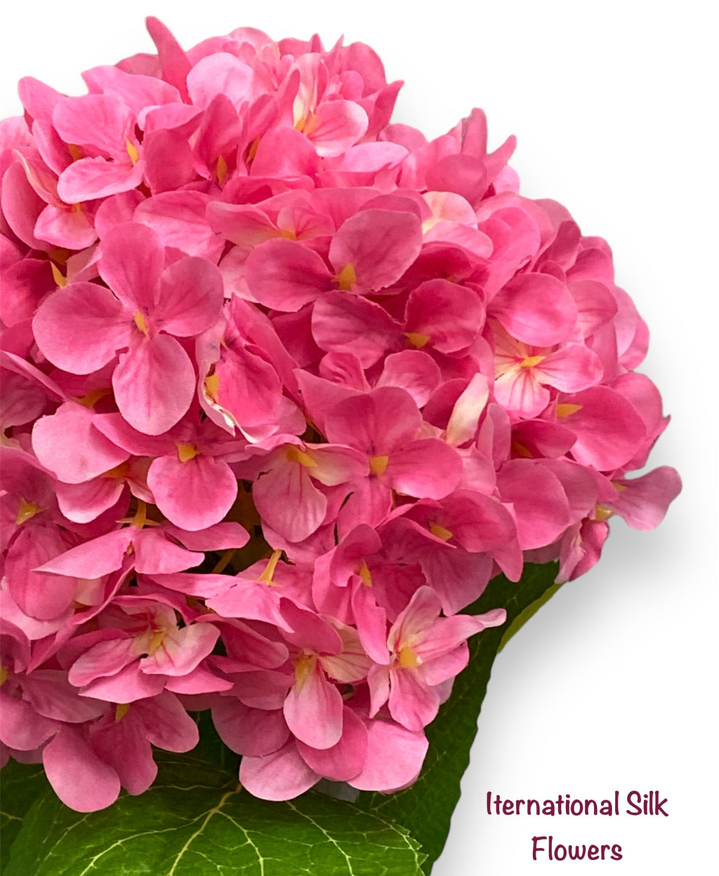 26'' Single Hydrangea ( INT1018- Fuchsia )