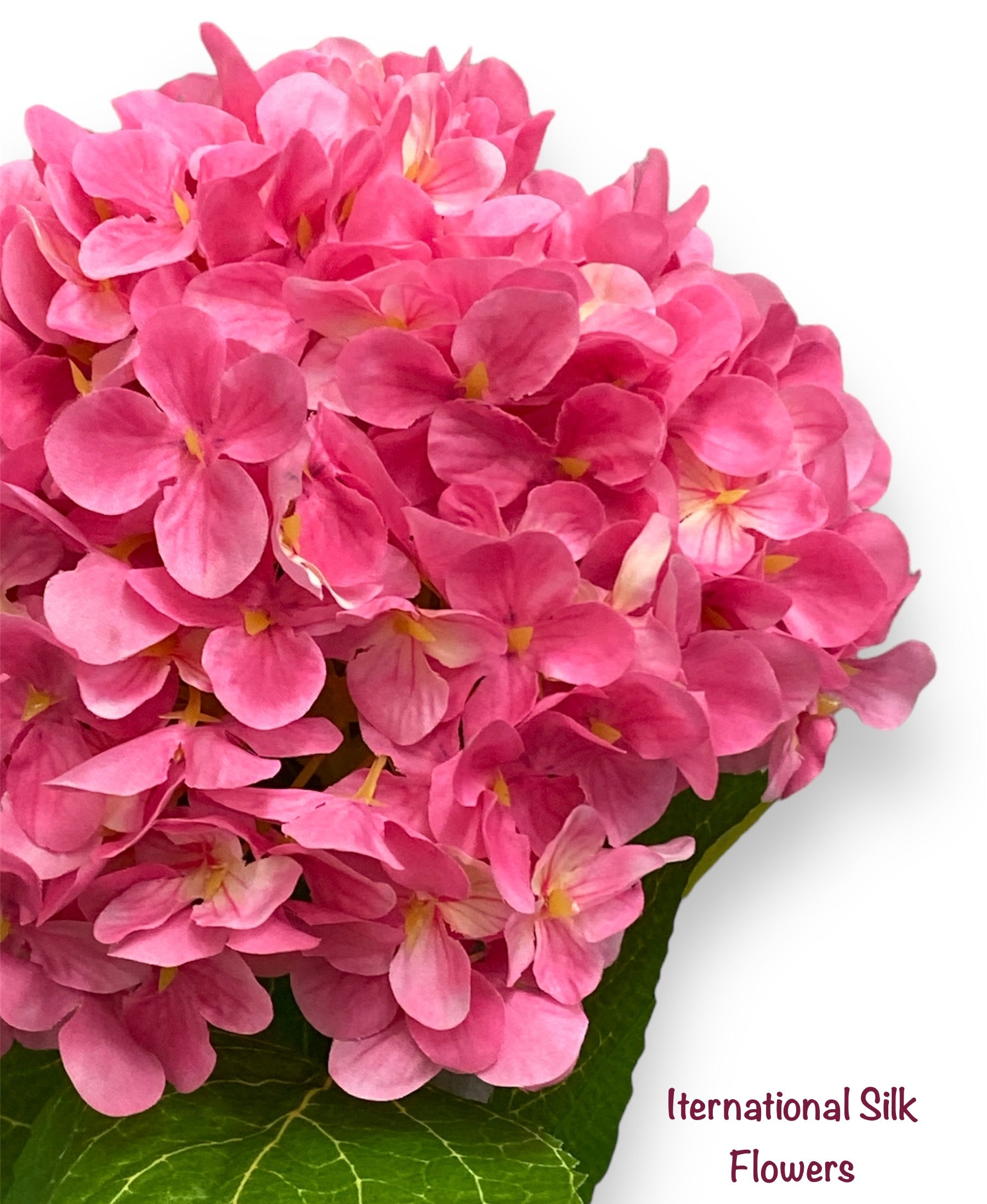 26'' Single Hydrangea ( INT1018- Fuchsia )