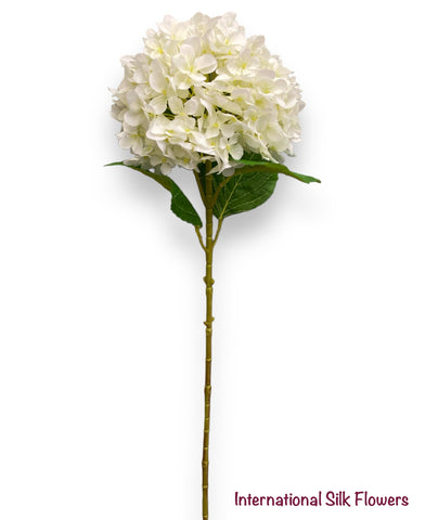 26'' Single Hydrangea ( INT1018- Cream )