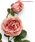 30"  Silk Austin Rose Spray ( 80330-Mauve )