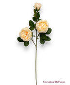 30"  Silk Austin Rose Spray ( 80330-Peach )