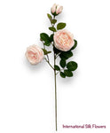 30"  Silk Austin Rose Spray ( 80330-Pink )