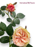 29" Silk Garden Rose Spray ( FSR416-Pink/TT )