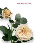 29" Silk Garden Rose Spray ( FSR416-Cream )