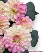 23'' Dahlia Bush ( INT010-#4 Cream Lavender )