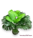13.5'' LARGE FAN PALM BUSH ( GB30 )