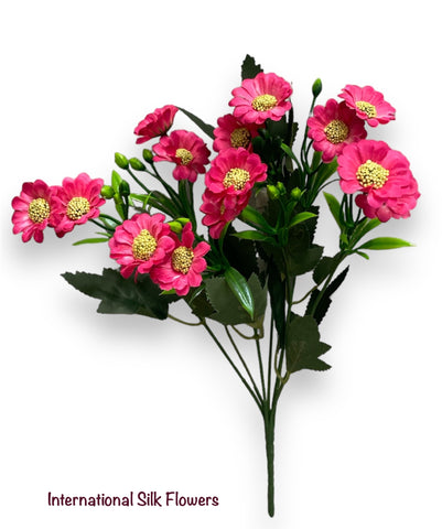 13'' Deluxe Daisy Bush ( B754-Pink )