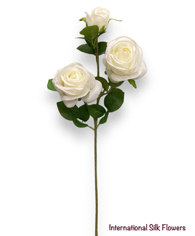 26'' Single Stem Rose ( SS1049-Cream )