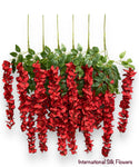 42'' Hanging Wisteria ( INT1226-Red )