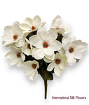21'' Real Touch Magnolia Bush ( INT1034-Cream )