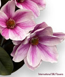 21'' Real Touch Magnolia Bush ( INT1034-Cream Lavender )