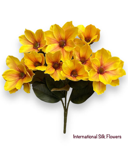 21'' Real Touch Magnolia Bush ( INT1034-Yellow )