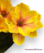 21'' Real Touch Magnolia Bush ( INT1034-Yellow )