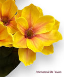 21'' Real Touch Magnolia Bush ( INT1034-Yellow )