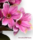 21'' Real Touch Magnolia Bush ( INT1034-Fuchsia )