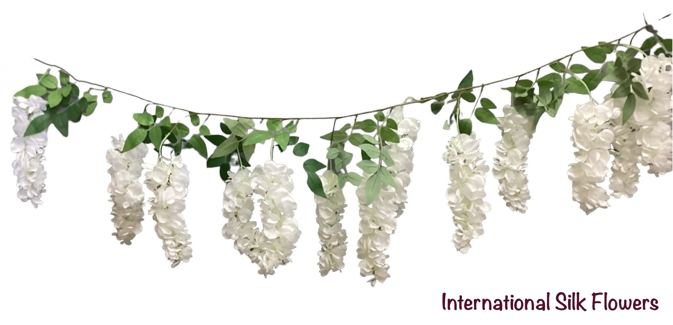 5' Wisteria Garland ( INT2305-Cream )