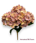 20'' Real Touch Hydrangea Bush ( INT002-Coffee )( J05013 )