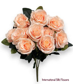 18'' Open Rose Bush ( INT-663-#08 Victorian )