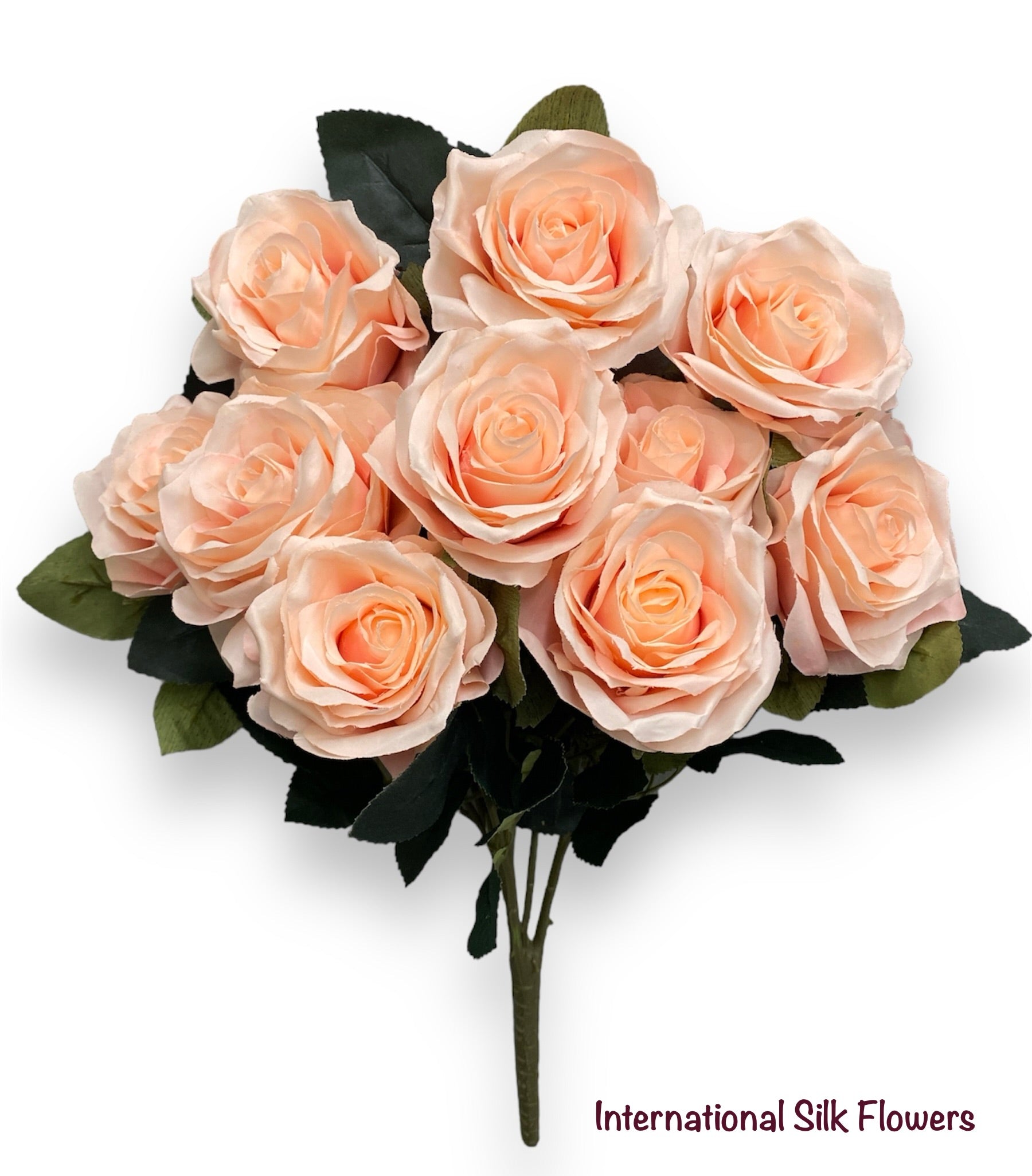 18'' Open Rose Bush ( INT-663-#08 Victorian )